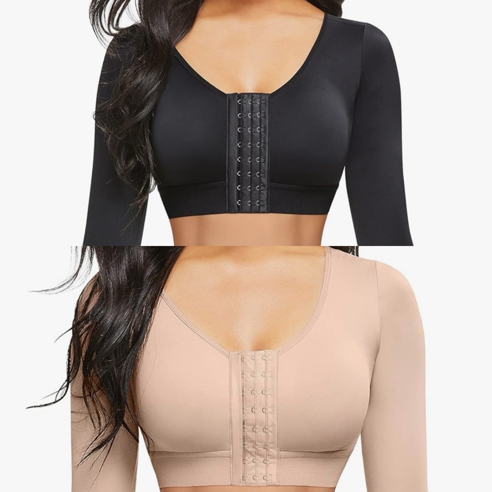 Feelingirl Arm Shaper/Support Bra Black or Tan Size Small